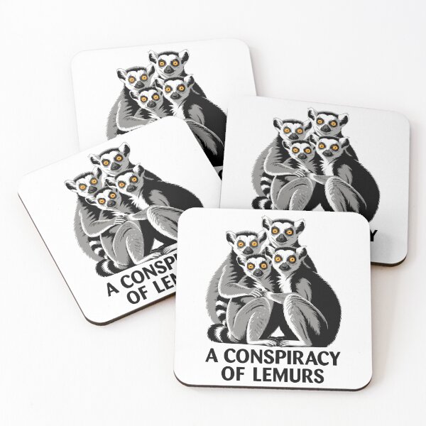 Item preview, A Conspiracy of Lemurs. Version 1 designed and sold by ArthousePromos.