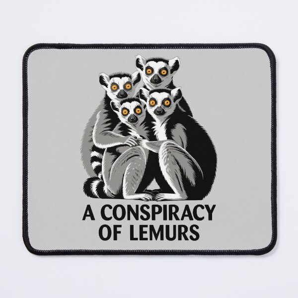 Item preview, A Conspiracy of Lemurs. Version 1 designed and sold by ArthousePromos.