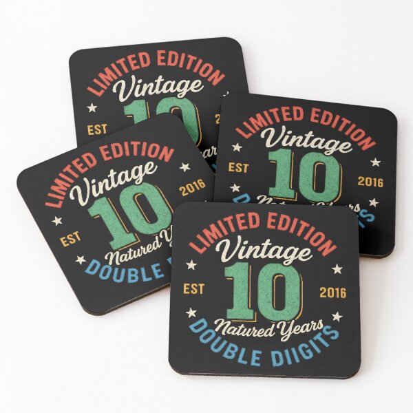 Item preview, Limited Edition 10 Double Digits Gift designed and sold by gear-posters.