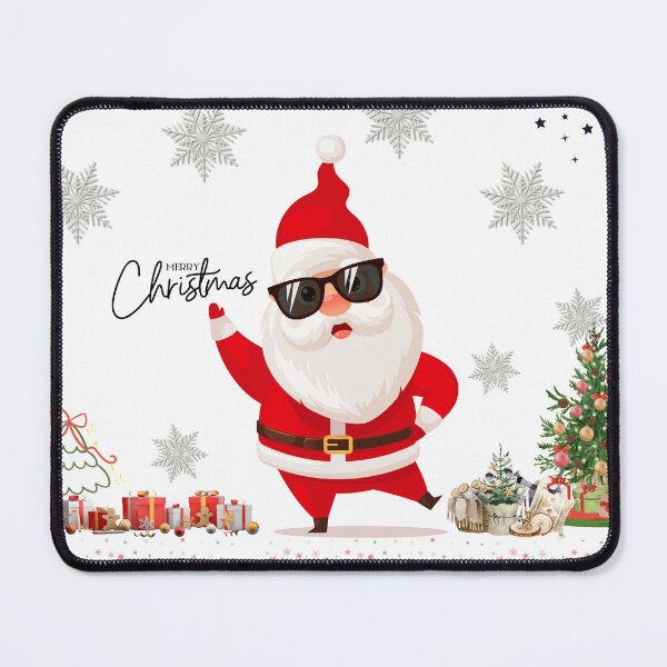 Item preview, Cool Santa with Sunglasses - Hipster Christmas Swag Design designed and sold by weerayar.
