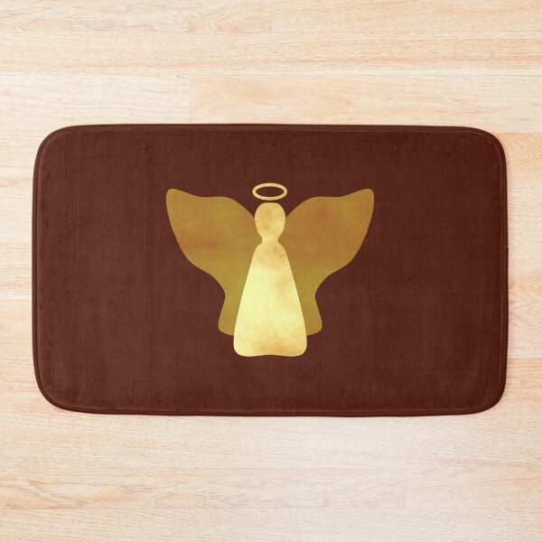 Item preview, Golden Angel on brown - Calm, Sensory-Friendly designed and sold by CreaTwinkles.