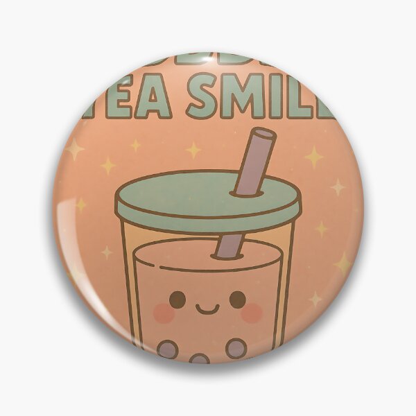 Item preview, Pastel Kawaii: Bubble Tea Smile designed and sold by bapupa.