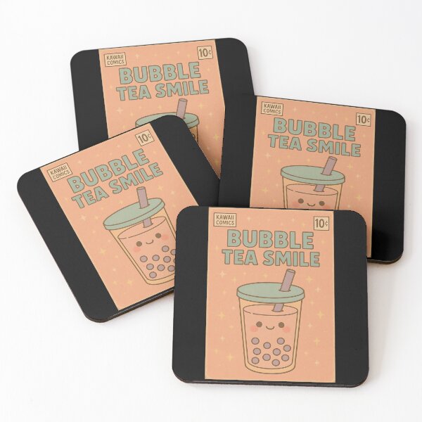 Item preview, Pastel Kawaii: Bubble Tea Smile designed and sold by bapupa.