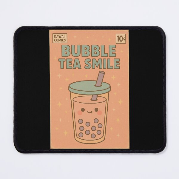 Item preview, Pastel Kawaii: Bubble Tea Smile designed and sold by bapupa.