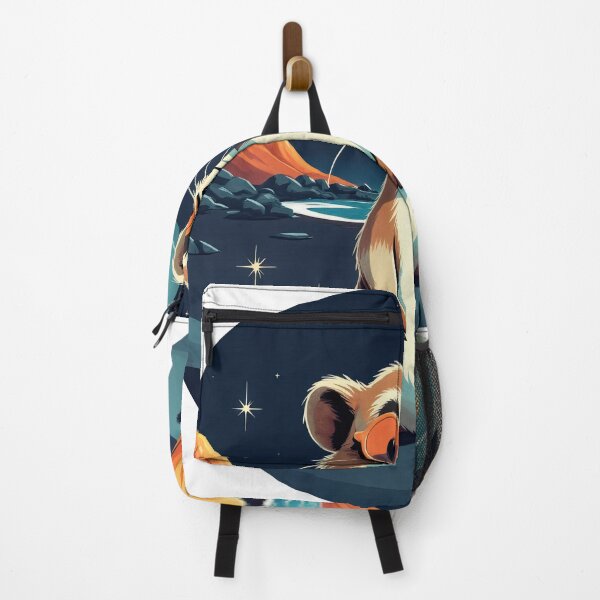 Item preview, Cosmic Meerkat at Midnight Bay designed and sold by ForeverPrintsOK.