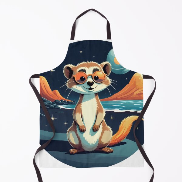Item preview, Cosmic Meerkat at Midnight Bay designed and sold by ForeverPrintsOK.