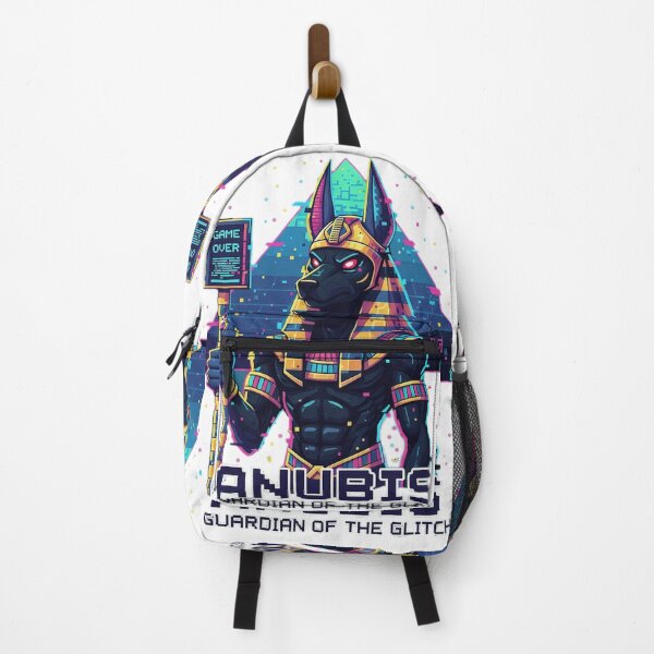 Item preview, Anubis: Guardian of the Glitch - Retro Egyptian Gaming designed and sold by MythoWorldddd.