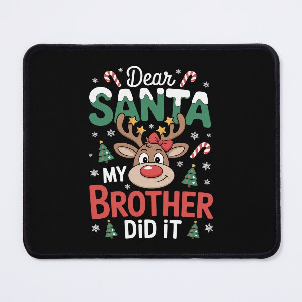 Item preview, Dear Santa My Brother Did It Christmas Pajama Kids designed and sold by MathisBellanger.