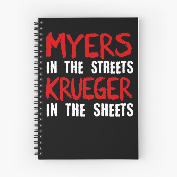 Item preview, Myers in the streets - Krueger in the sheets designed and sold by ninthstreet.