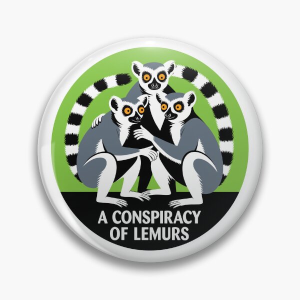 Item preview, A Conspiracy of Lemurs. Version 2 designed and sold by ArthousePromos.