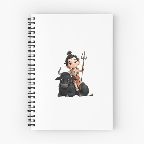 Item preview, Baby Mahadev with Nandi Sticker designed and sold by krishana07.