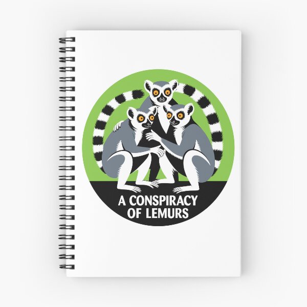 Item preview, A Conspiracy of Lemurs. Version 2 designed and sold by ArthousePromos.