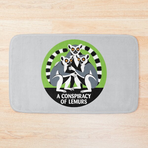 Item preview, A Conspiracy of Lemurs. Version 2 designed and sold by ArthousePromos.