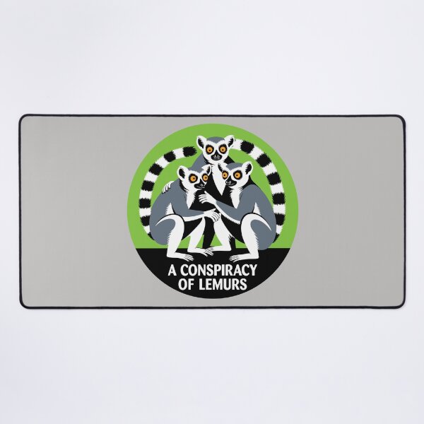 Item preview, A Conspiracy of Lemurs. Version 2 designed and sold by ArthousePromos.