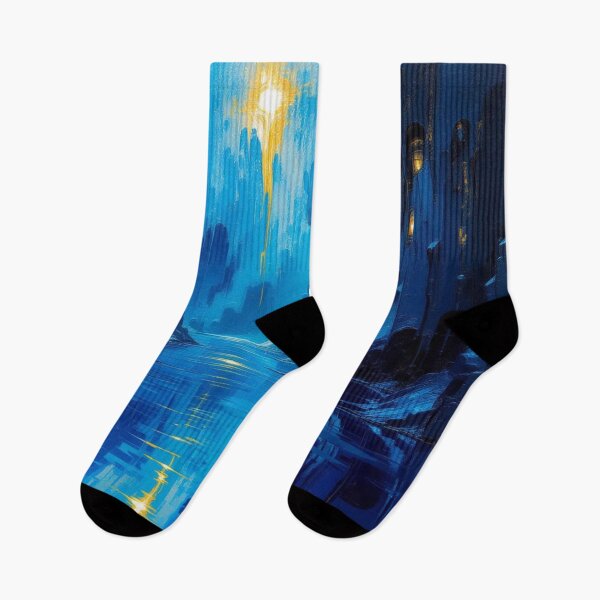 Item preview, Surreal Blue Dream - Mystic Light over Water & Towers – Between Fantasy, Silence & Wonder designed and sold by FotoworldEdel.