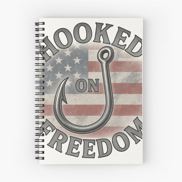 Item preview, Hooked on Freedom | Patriotic Fishing Shirt by Line & Legacy designed and sold by lineandlegacy.
