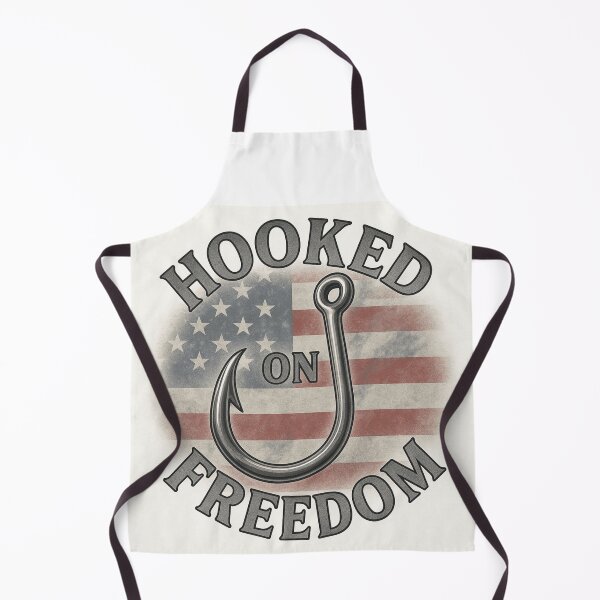 Item preview, Hooked on Freedom | Patriotic Fishing Shirt by Line & Legacy designed and sold by lineandlegacy.