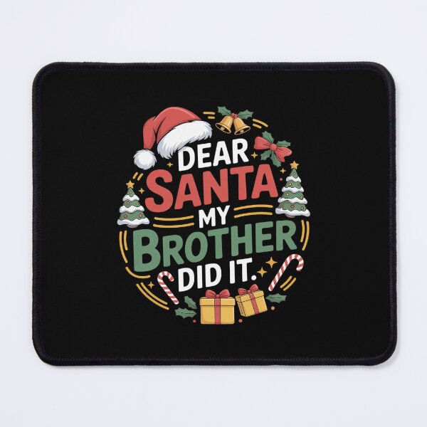 Item preview, Dear Santa My Brother Did It Christmas Pajamas Xmas designed and sold by MathisBellanger.
