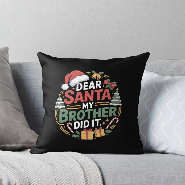 Item preview, Dear Santa My Brother Did It Christmas Pajamas Xmas designed and sold by MathisBellanger.