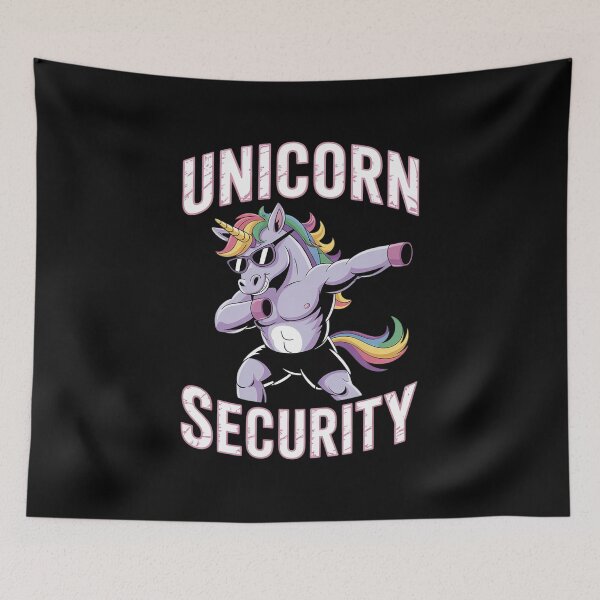 Item preview, Unicorn Security Dad Mom Daughter Adult unicorn costume  designed and sold by NeomiStoreSS.