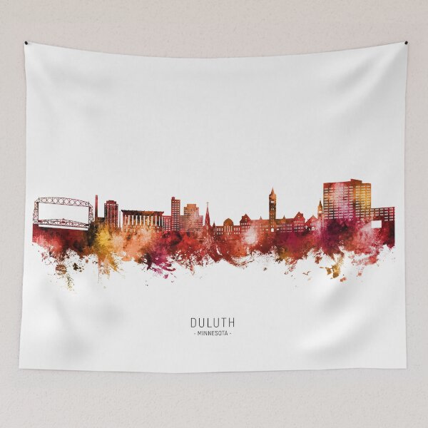 Item preview, Duluth Minnesota Skyline designed and sold by ArtPrints.