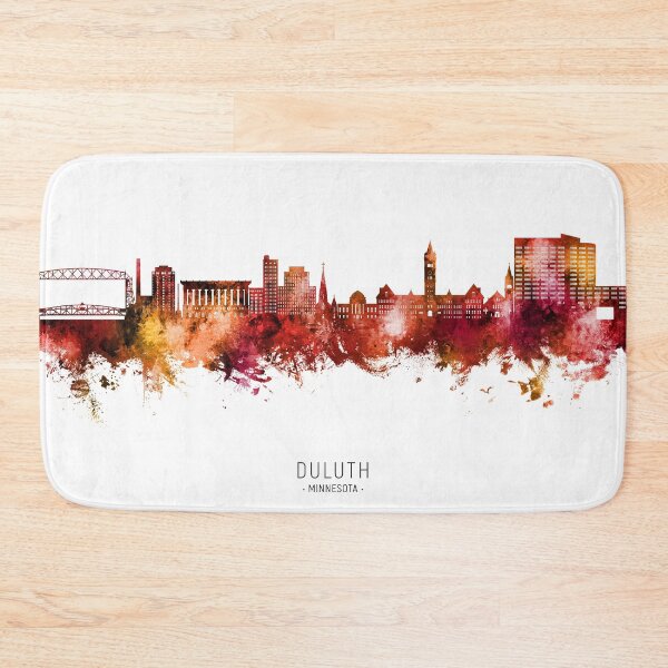 Artikelvorschau, Skyline von Duluth, Minnesota entworfen und verkauft von ArtPrints.