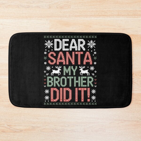 Item preview, Dear Santa My Brother Did It Christmas Pyjamas designed and sold by MathisBellanger.