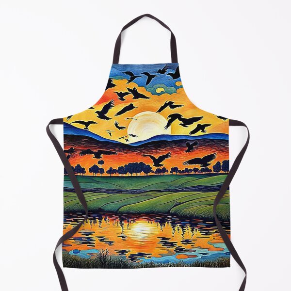 Item preview, Sunset Silhouetted Birds 3 designed and sold by George Hutton Hunter.