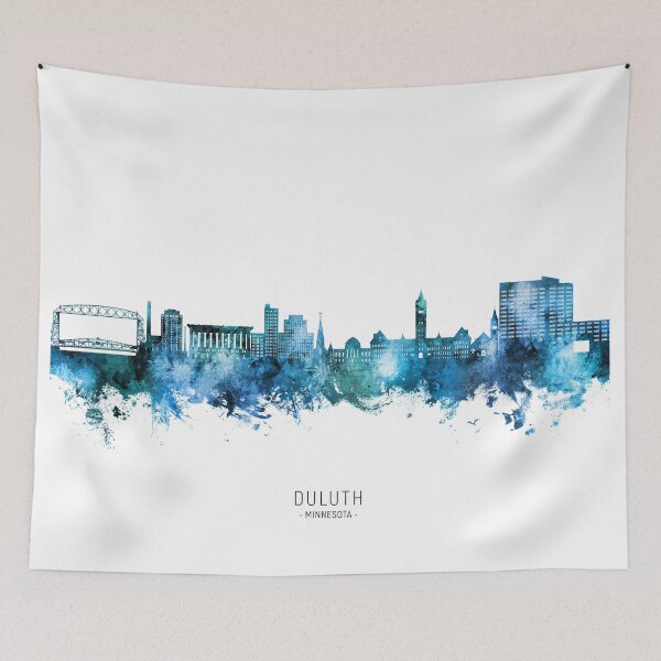 Item preview, Duluth Minnesota Skyline designed and sold by ArtPrints.