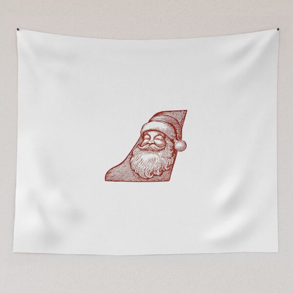 Item preview, Santa Airplane Tail Christmas Design | Festive Aviation Holiday Art designed and sold by Aviator’s Gallery.