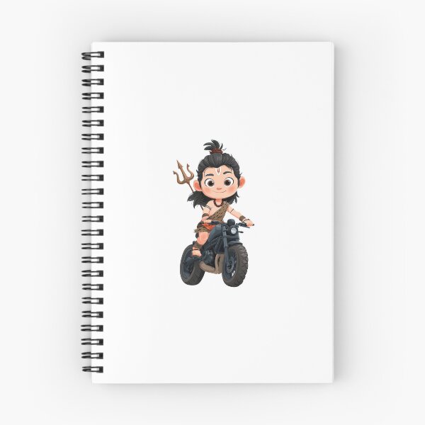 Item preview, Baby Mahadev on Bike Sticker designed and sold by krishana07.