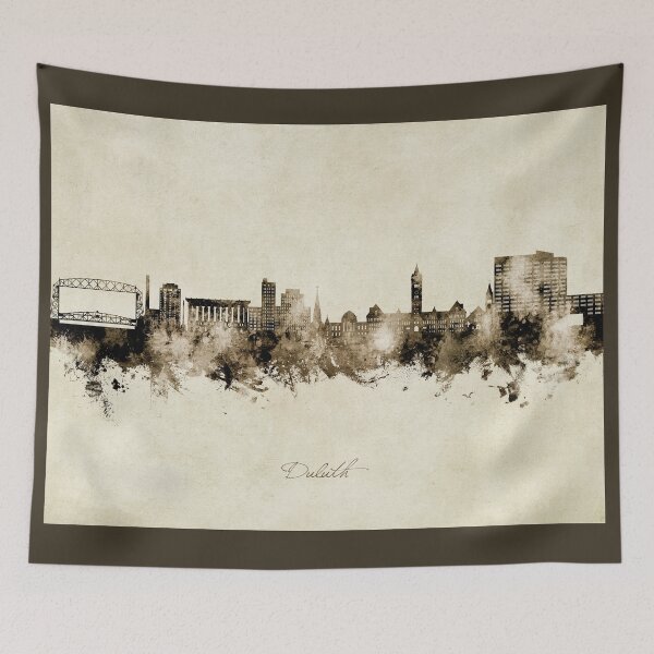 Item preview, Duluth Minnesota Skyline designed and sold by ArtPrints.
