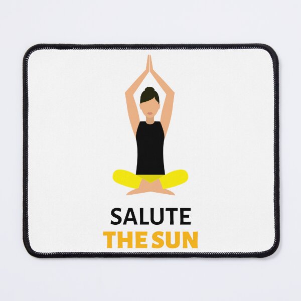 Item preview, Salute the Sun – Yoga Girl Design for Mindful Energy and Inner Peace designed and sold by Ani-24.