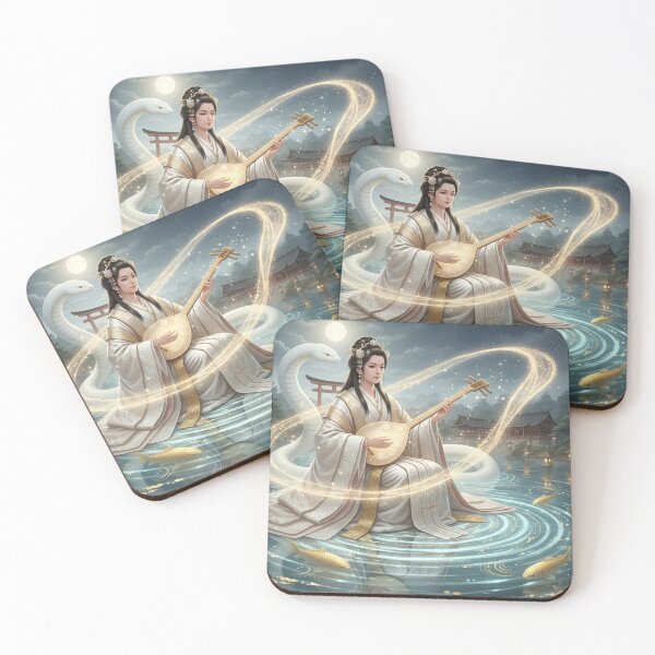 Item preview, 弁財天 ― Japanese Goddess of Music, Wisdom, and Prosperity designed and sold by Mori-no-Akari.