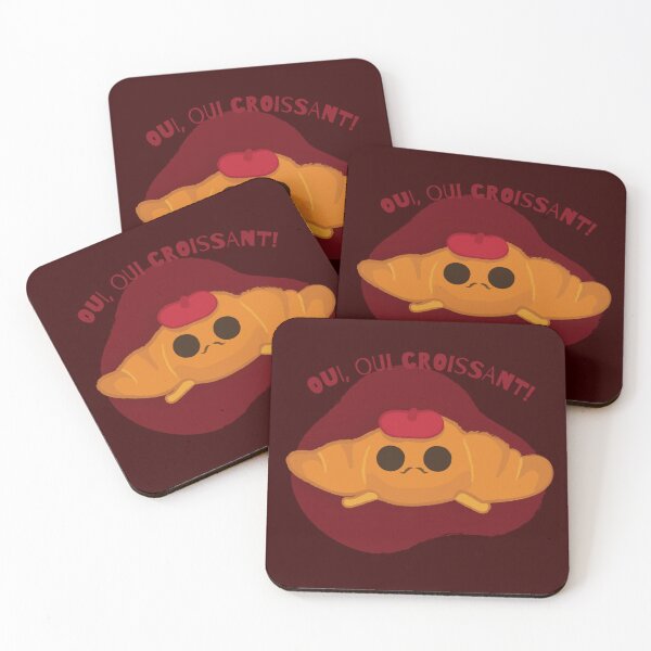 Item preview, Oui, oui croissant! designed and sold by PettyLemonbyBee.
