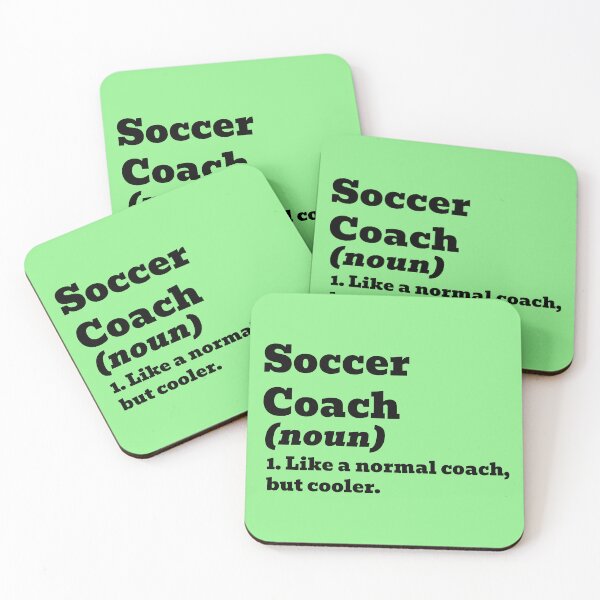 Item preview, Soccer Coach Like Normal But Cooler designed and sold by WakeNBake-Tees.