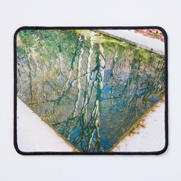 Item preview, Vibrant Abstract Tree Reflection in Rippled Water Fountain designed and sold by MDB_Shop.