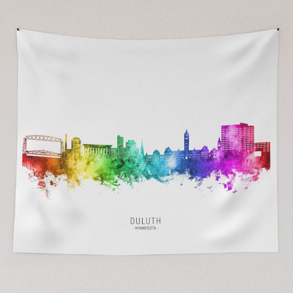 Item preview, Duluth Minnesota Skyline designed and sold by ArtPrints.
