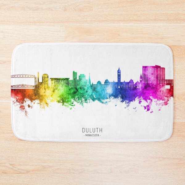 Item preview, Duluth Minnesota Skyline designed and sold by ArtPrints.