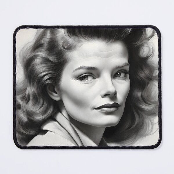 Item preview, Katharine Hepburn designed and sold by WorldofCharcoal.