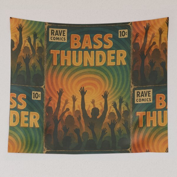 Item preview, Rave: Bass Thunder designed and sold by bapupa.