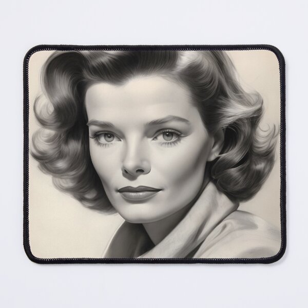 Item preview, Katharine Hepburn designed and sold by WorldofCharcoal.