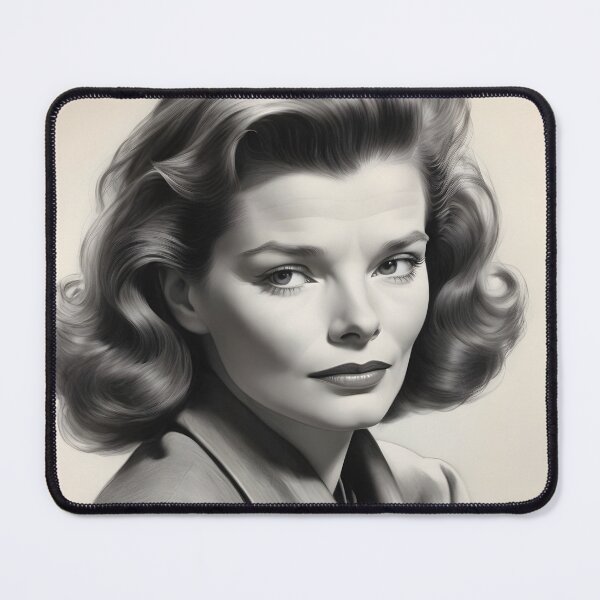 Item preview, Katharine Hepburn designed and sold by WorldofCharcoal.