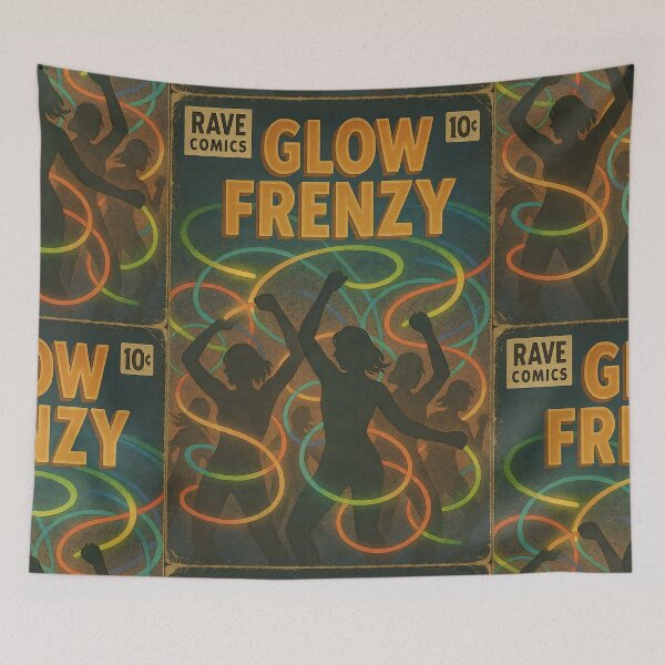 Item preview, Rave: Glow Frenzy designed and sold by bapupa.
