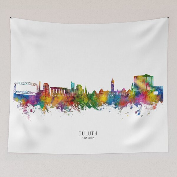 Item preview, Duluth Minnesota Skyline designed and sold by ArtPrints.