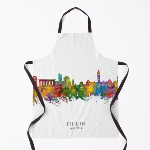 Aperçu de l'œuvre Skyline de Duluth, Minnesota créée et vendue par ArtPrints.