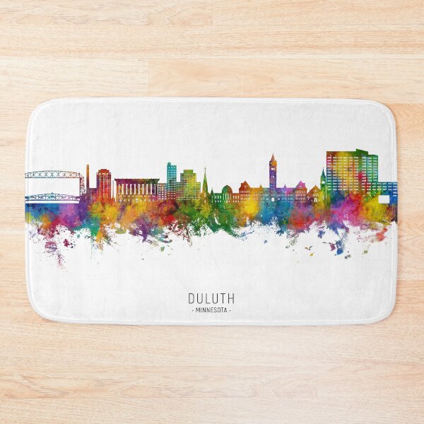 Item preview, Duluth Minnesota Skyline designed and sold by ArtPrints.