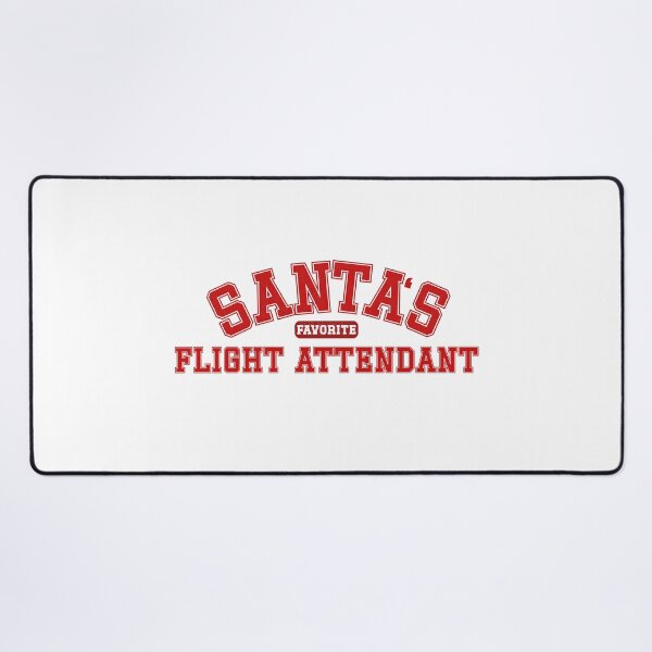 Item preview, Santa’s Favorite Flight Attendant Christmas Design | Festive Cabin Crew Gift designed and sold by Aviator’s Gallery.