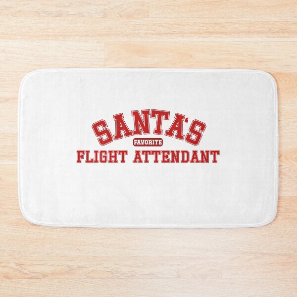 Item preview, Santa’s Favorite Flight Attendant Christmas Design | Festive Cabin Crew Gift designed and sold by Aviator’s Gallery.
