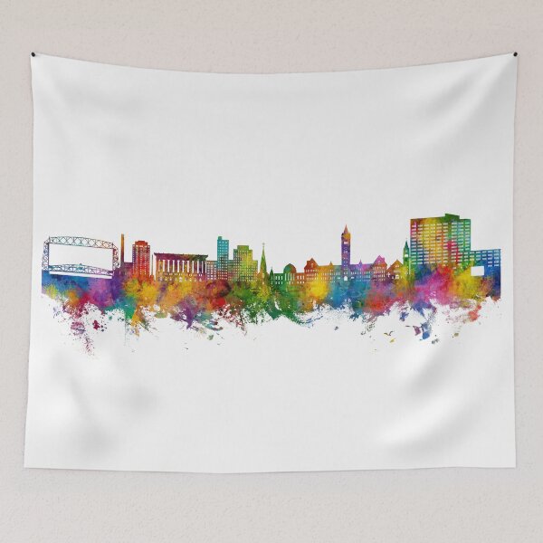 Item preview, Duluth Minnesota Skyline designed and sold by ArtPrints.